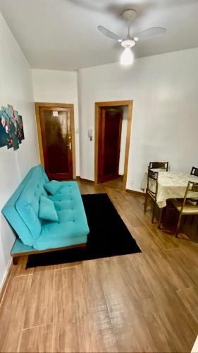 Χώρος καθιστικού στο Lindo apartamento confortável e aconchegante
