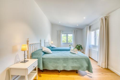 Postel nebo postele na pokoji v ubytování Ideal Property Mallorca - Villa Encantada