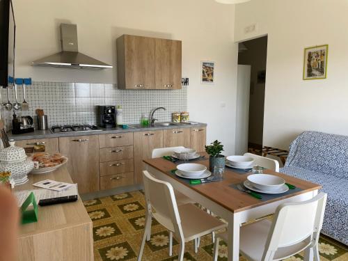 Η κουζίνα ή μικρή κουζίνα στο Il Balcone sui Sicani