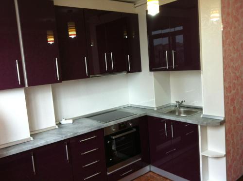Кухня или кухненски бокс в B&B Cluj
