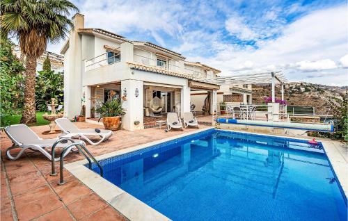 Stunning Home In La Herradura With Wifi, Heated Swimming Pool And Swimming Pool