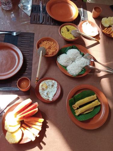 Jídlo v bed and breakfast nebo okolí