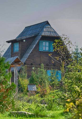 Zahrada ubytování Etno Village Cardaci