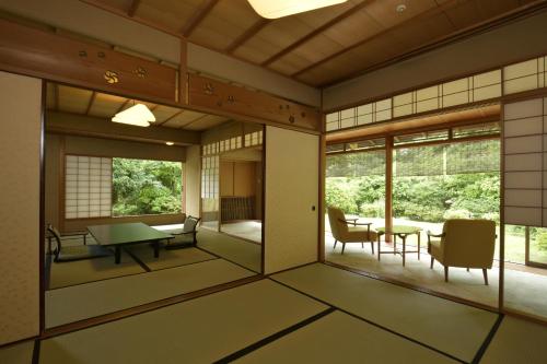 三養荘にあるシーティングエリア