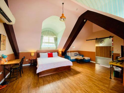 Postel nebo postele na pokoji v ubytování MiCarro B&B