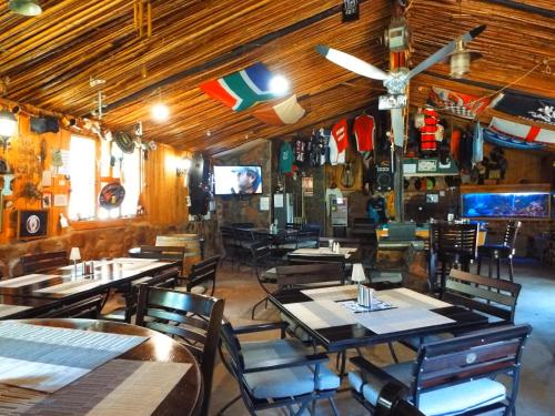 Restaurace v ubytování Aloes Country Inn