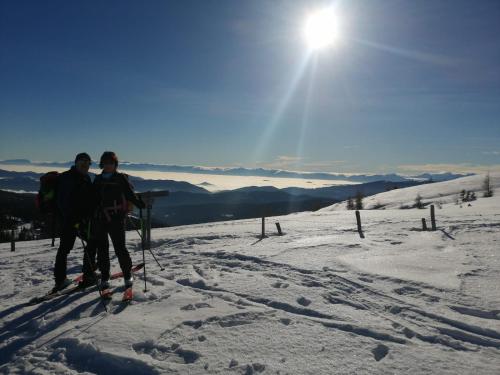 Fuggerhütte v zimě