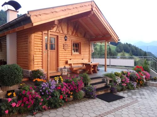 Κήπος έξω από το Siegi's Ferienhütte