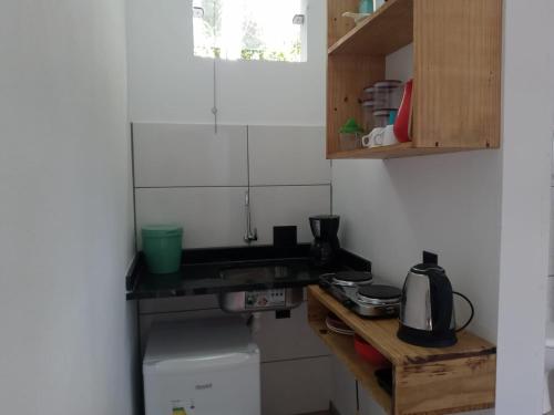 Η κουζίνα ή μικρή κουζίνα στο Loft na Mata