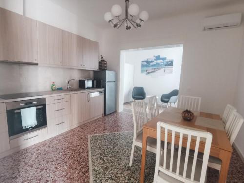 Kuchyň nebo kuchyňský kout v ubytování RODIES apartment