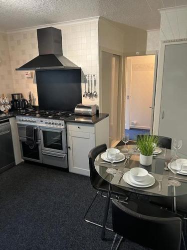 Una cocina o cocineta en Stunning views