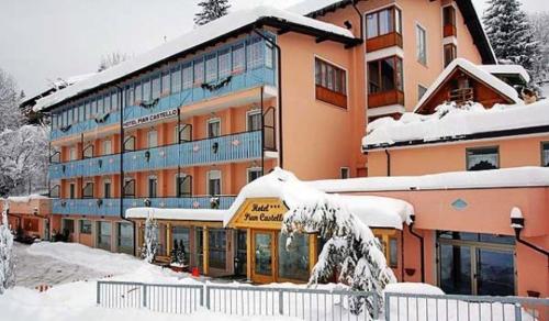 冬のHotel Piancastelloの様子