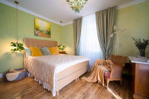 Postel nebo postele na pokoji v ubytování CASA BELGERI - Bed & Breakfast
