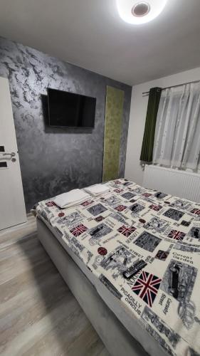 Lova arba lovos apgyvendinimo įstaigoje Safta Apartaments