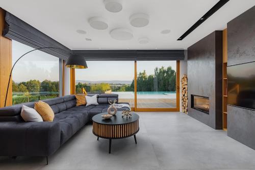 Χώρος καθιστικού στο Mirador Stay