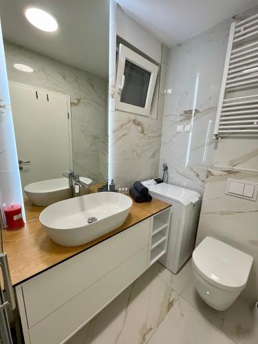 Koupelna v ubytování MV92 apartment