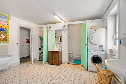Koupelna v ubytování Thorup Guesthouse