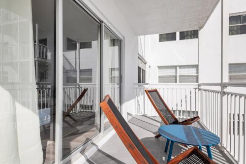 Μπαλκόνι ή βεράντα στο Oceanfront Beach House, Satellite Beach