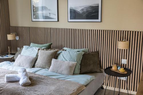 Postel nebo postele na pokoji v ubytování Balatonic Relax