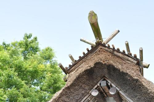 a building with a cross on top of it at Hokyuann - 邦久庵 in Motogoe