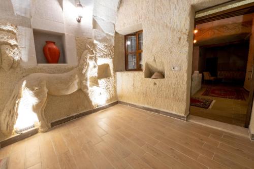 Koupelna v ubytování Mesken Cave Suites