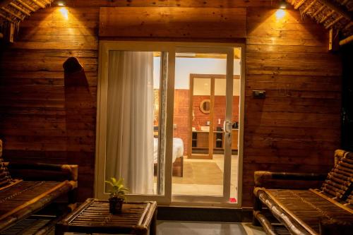 Posezení v ubytování AATHAVAN MATICHI ECO RESORT