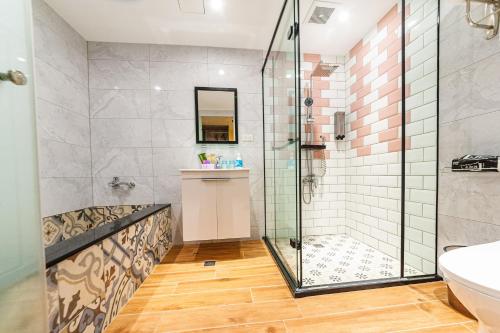 Un baño de 童玩樂親子旅宿Toy Fun Hotel