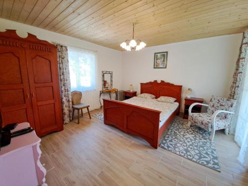 Posteľ alebo postele v izbe v ubytovaní Holiday Home Balatoni Farmhaz by Interhome