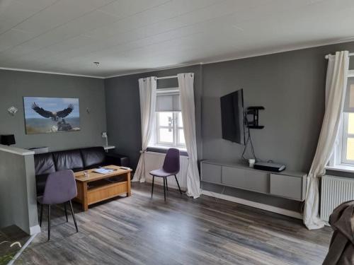 TV a/nebo společenská místnost v ubytování Fully furbished 2bedroom luxury apt in city center