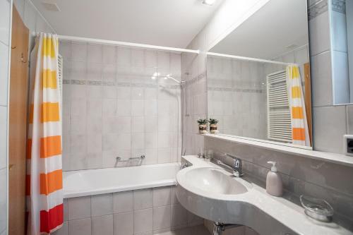 Ένα μπάνιο στο Apartment Edelweiss