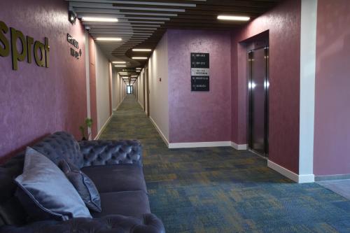 Posezení v ubytování Hotel ETNA