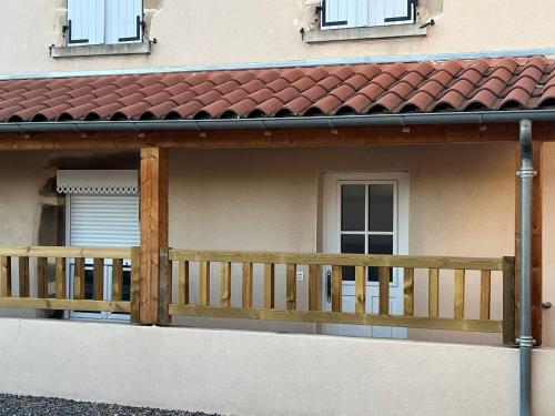 Balkón alebo terasa v ubytovaní L’Atelier de la dépendance