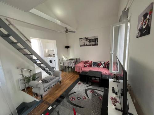 K1 - Maison LOFT VERANDA - 15 min PARIS PARC EXPOS / 5 chambres - 7 lits