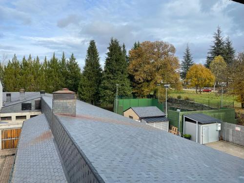 a view from the roof of a building at Parador de Puebla de Sanabria in Puebla de Sanabria