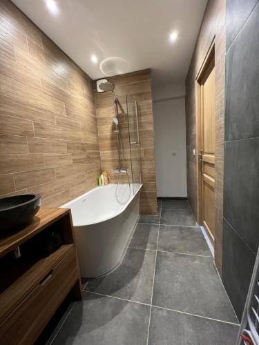 Kúpeľňa v ubytovaní Duplex 12p St Sorlin D'arves résidence Odalys