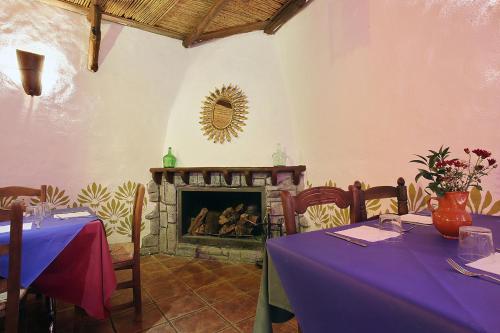 Χώρος καθιστικού στο Hotel Restaurante Bandolero
