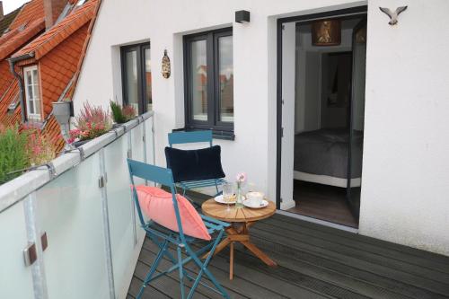 Un balcón o terraza de Wohnung bei Façon