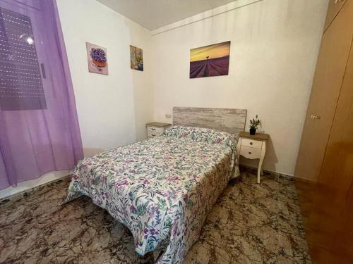 Ένα ή περισσότερα κρεβάτια σε δωμάτιο στο Casa de Joan de Pataca