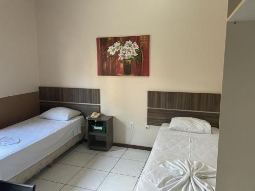 Katil atau katil-katil dalam bilik di Roma Palace Hotel