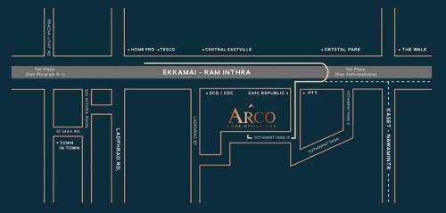 a floor plan of aarmaarmaarmaarmaarmaarmaarmaarmaarmaarma restaurant at Arco home ​office​ GOLF in Bangkok