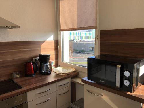 Dapur atau dapur kecil di Apartment Rebe
