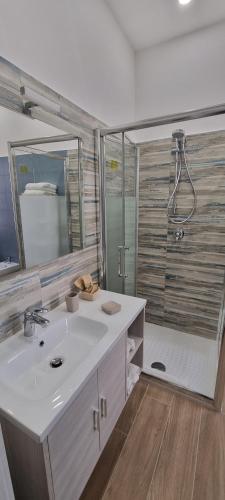 Koupelna v ubytování Casa Memi