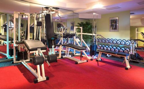 Gimnasio o instalaciones de fitness de Hotel Brückenwirt