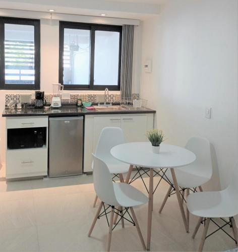 Cucina o angolo cottura di Habitaciones Amubladas Logos II