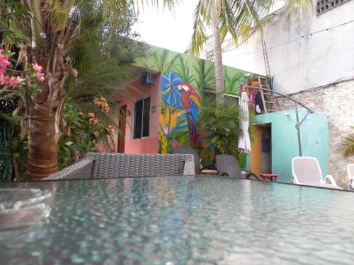 The swimming pool at or close to Casona del Negro Aguilar
