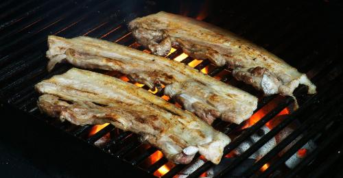 Barbacoa del resort
