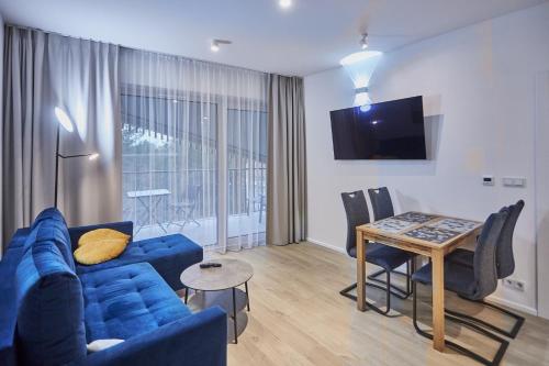 Μια τηλεόραση ή/και κέντρο ψυχαγωγίας στο Apartamenty Świnoujście - Bałtycki