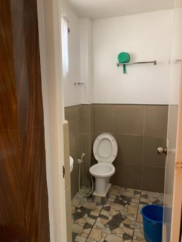 Koupelna v ubytování Blessed Inn Annex
