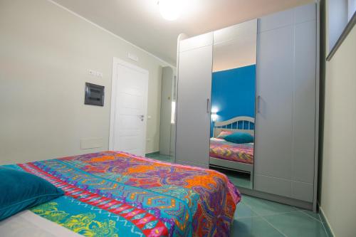 Katil atau katil-katil dalam bilik di Il Papavero Residence Arbostella