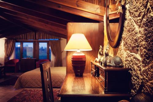 Katil atau katil-katil dalam bilik di Militsa Guesthouse